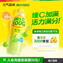 元气森林 100C维C 果汁型汽水