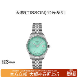 TISSOT 瑞士手表宝环系列石英女士腕表T156.210.11.091.00送礼520礼物