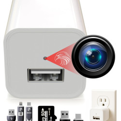 DIVINEEAGLE 1080p全高清家用安防摄像头 无需WiFi 64GB内存卡 智能移动侦测 宠物监控室内专用