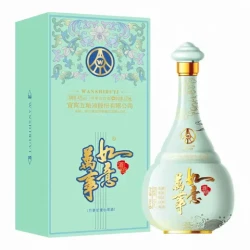 五粮液 万事如意人和福 心和源新款 浓香型白酒 42%vol 500mL 单瓶