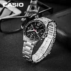 CASIO Analogue指针系列 41.25毫米石英腕表 MTP-1374D-1AVDF