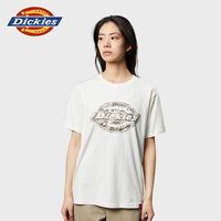 百亿补贴：Daniel Wellington Dickies 字母图案宽松圆领印花男女同款半袖上衣短袖t恤 DK0A87ME