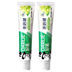好来 牙膏 茶倍健牙膏160g*2支 青提/白桃/茶香混发