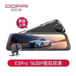 盯盯拍 E3Pro行车记录仪3K倒车影像前后双摄2025