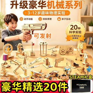 LIVING STONES 儿童物理科学实验套装8-12岁科学小实验6-8岁玩具机械小学生男孩