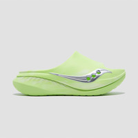 saucony CRADLE摇篮3男女款运动拖鞋户外沙滩鞋外穿凉拖鞋 萤光绿