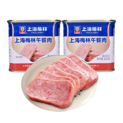 梅林 上海梅林午餐肉罐头340g*2罐