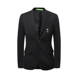 杉杉 含羊毛刺绣修身西服