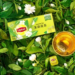 立顿 茉莉花茶袋泡茶 2g*25包/盒