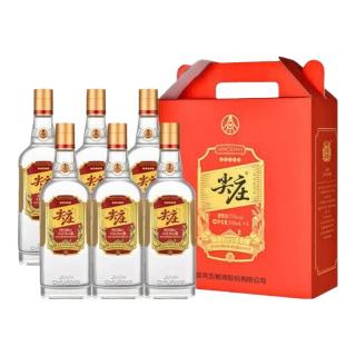 尖庄 大光 浓香型白酒 50度 500mL*6瓶 礼盒装