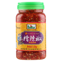 黔婆婆 贵州糟辣椒 500g 泡菜咸菜