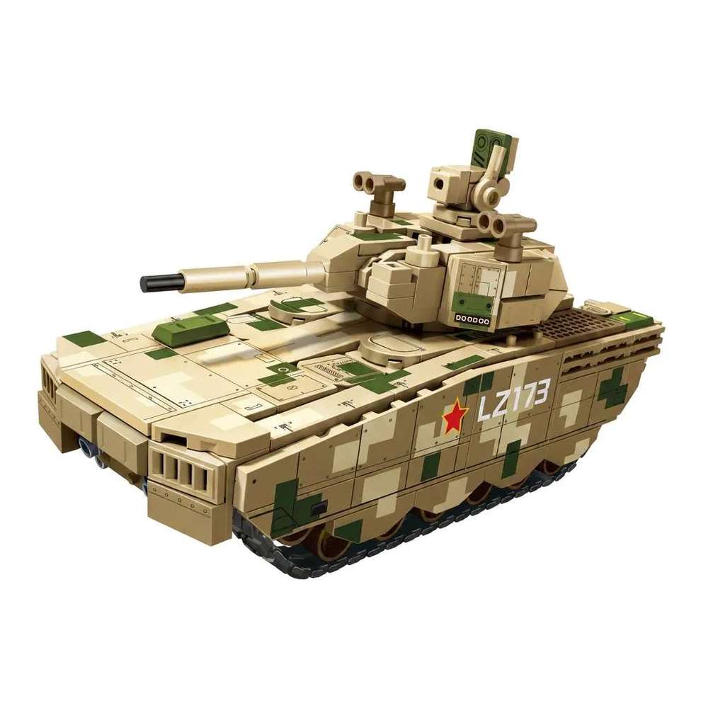 SEMBO BLOCK 森宝积木 强国雄风系列 203288 ZBD-100式支援战车 1:48 模型