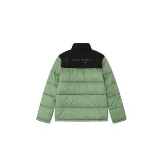Champion 男士立领拼色棉服
