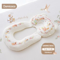 Domicoco婴儿安抚定型枕头0到6个月新生儿宝宝防惊跳侧搂睡觉神器