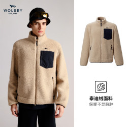 WOLSEY 男女款摇粒绒保暖外套