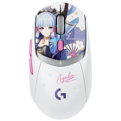 罗技 G309原神无线鼠标神里绫华联名游戏电竞电脑外设小GPW轻量化