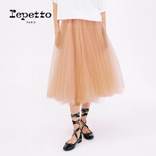Repetto 女士夏季蓬蓬纱裙半身裙