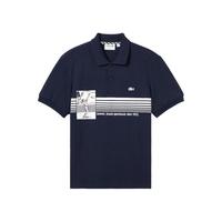 LACOSTE 拉科斯特 男士纯棉印花短袖POLO衫