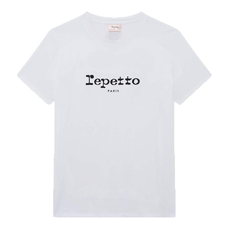 Repetto 女士纯棉LOGO短袖T恤