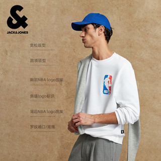 JACK&JONES 杰克琼斯 圆领 男士卫衣