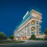北京湾里诺岚酒店 豪华湾里大床 2 晚(连住) + 北京环球度假区往返接驳车服务 1 份