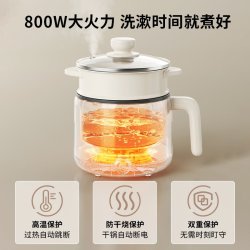 九阳 电煮锅一体锅多功能家用小型电热火锅蒸煮锅新款宿舍用不粘锅