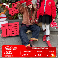 PUMA SPEEDCAT薄底鞋蓝色复古休闲鞋男女秋季运动鞋406329 棕褐色-黑色-82 42.5