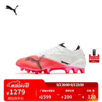 PUMA AG长钉轻量足球鞋男女款人造草坪钉鞋ULTRA 7 109223 红色-黑色-白-01 41