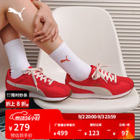 PUMA 阿甘鞋|运动复古跑鞋男女夏季休闲T头鞋TURIN 362167 红色-暖白-金色-24 42.5