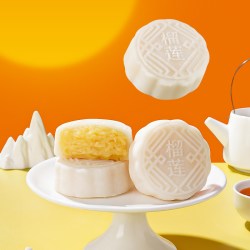 自然道 中秋送礼月饼礼盒   自然道 榴莲冰皮