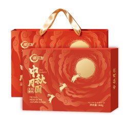 阿尔发 无糖广式月饼礼盒 360g*1 盒