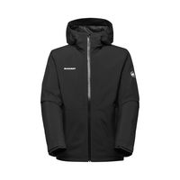 MAMMUT 男式 Linard Hs 保暖连帽夹克, 黑色