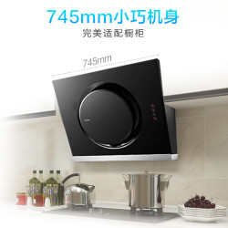 老板（Robam）油烟机 侧吸式21A5H家用小尺寸抽吸油烟机 大风量家用一级能效网红免拆洗小