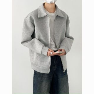 马登 美式复古飞行夹克男春秋季潮牌宽松廓形cleanfit休闲翻领工装外套