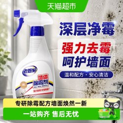 老管家 墙体除霉剂墙面霉菌清除霉喷雾剂发霉斑清洁家用整理神器