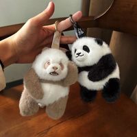 千寻日记 七仔熊猫毛绒玩具钥匙扣挂件