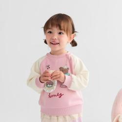巴拉巴拉 balaone宝宝卫衣男童女童长袖卡通印花春秋童装婴幼上衣