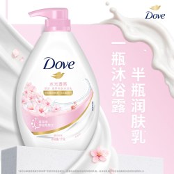 多芬 滋养美肤沐浴乳 樱花甜香 1000g