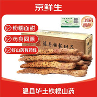 京鲜生 河南焦作温县垆土铁棍山药5斤装 单根约40cm+ 蔬菜 源头直发