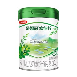 伊利 金领冠塞纳牧3段800g克罐装有机奶粉12-36月幼儿 三段