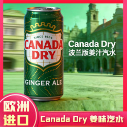 可口可乐 CANADA DRY干姜味汽水 330ml*1罐