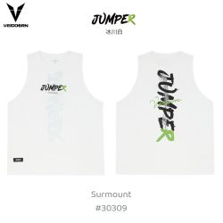 VEIDOORN 背心投篮服T恤男速干美式夏季篮球训练服运动跑步圆领上衣潮