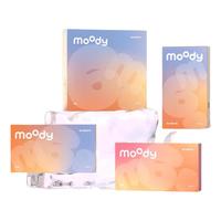 moody美瞳日抛彩色隐形眼镜硅水凝胶Live系列10片装 瑰木棕 200度 【硅水凝胶材质】雾面光感-瑰木棕