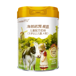 Hyproca1897 VIP】海普诺凯1897荷致学龄前儿童成长HMO配方奶粉4段800g*2