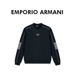 EMPORIO ARMANI 新款春夏季运动休闲高级上衣男长袖卫衣深蓝色S