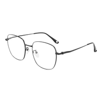  essilor/依视路 防蓝光 近视光学眼镜+金属全框镜框 镜框+ 膜岩1.60依视路非球面现片 金属-全框-2066SV-银色