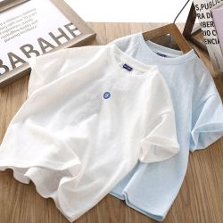 童森童马 男童短袖T恤衫2025年新款衣服儿童薄款小孩衣服童装凉感体恤上衣