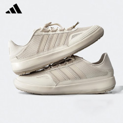 adidas 男女休闲鞋夏季涉水户外轻便时尚耐磨减震网面运动鞋 奇迹棕 41