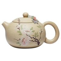 尊壶 宜兴紫砂壶 白段泥西施壶 纯全手工茶壶