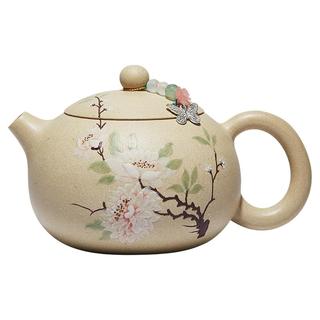 尊壶 宜兴紫砂壶 白段泥西施壶 纯全手工茶壶